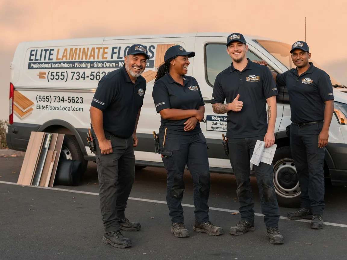 Laminate flooring installation company in Vanlue, OH